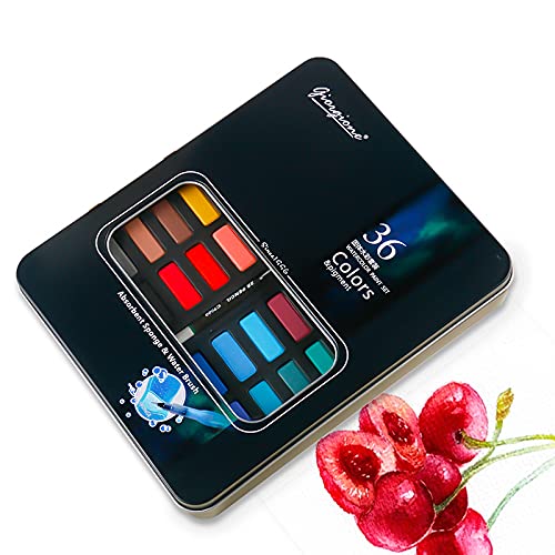 جورجيوني 36 ألوان مائية وصبغة