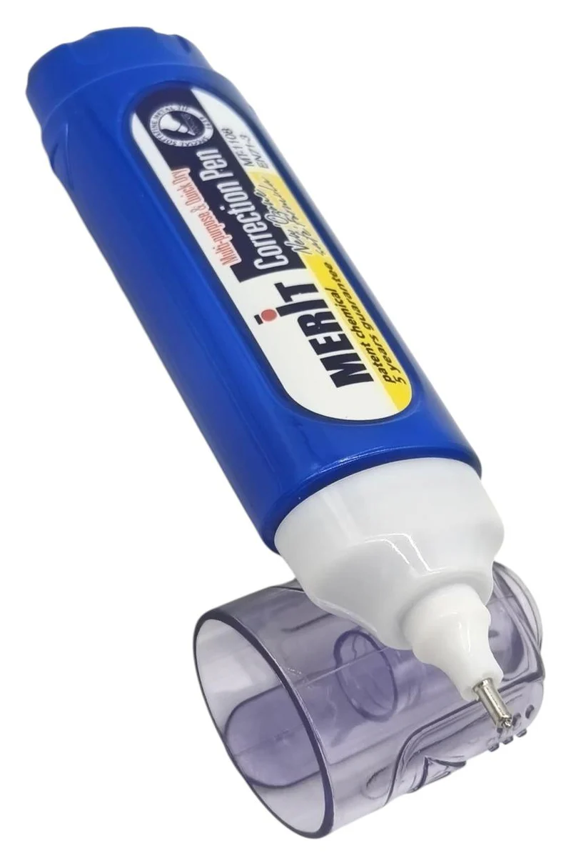 قلم تصحيح ميريت 10 مل، متعدد الأغراض وسريع الجفاف